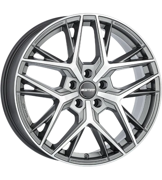 GMP Italia LUNICA Matt Anthracite Diamond 8,00x19 5x120,00 ET58,00