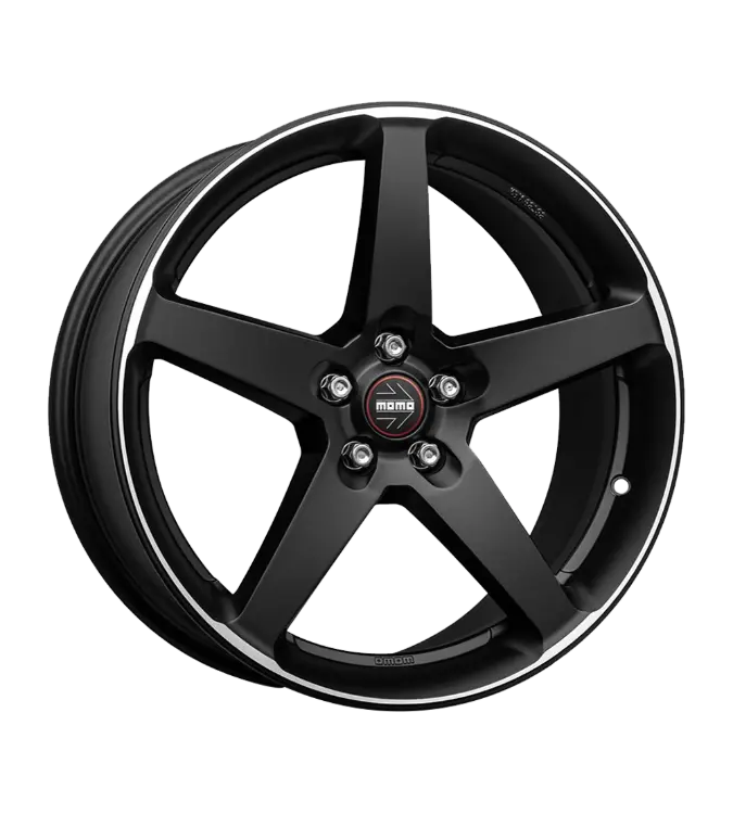 MOMO Five Black Polished 8,50x20 5x112,00 ET45,00