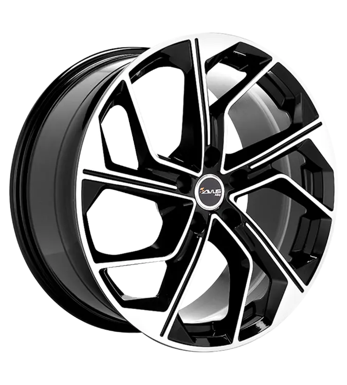 AVUS Racing AC-522 - Black Polished 8,50x19 5x120,00 ET50,00