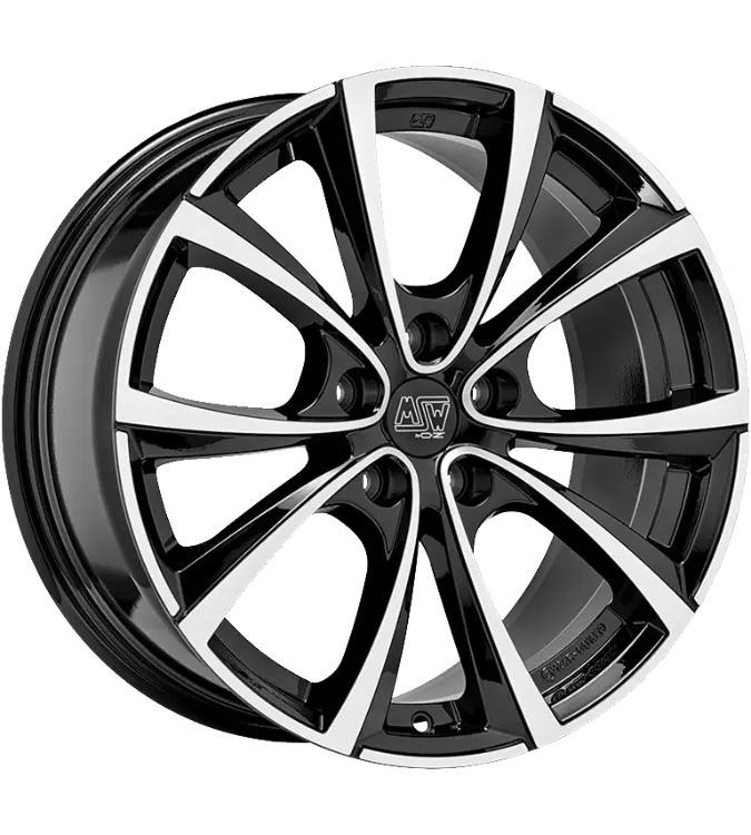 MSW 27T Black Polished 10,50x19 5x120,00 ET45,00