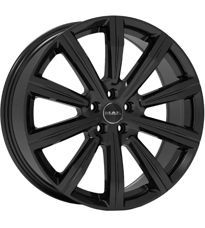MAK Birmingham Gloss Black 8,00x19 5x120,00 ET38,00