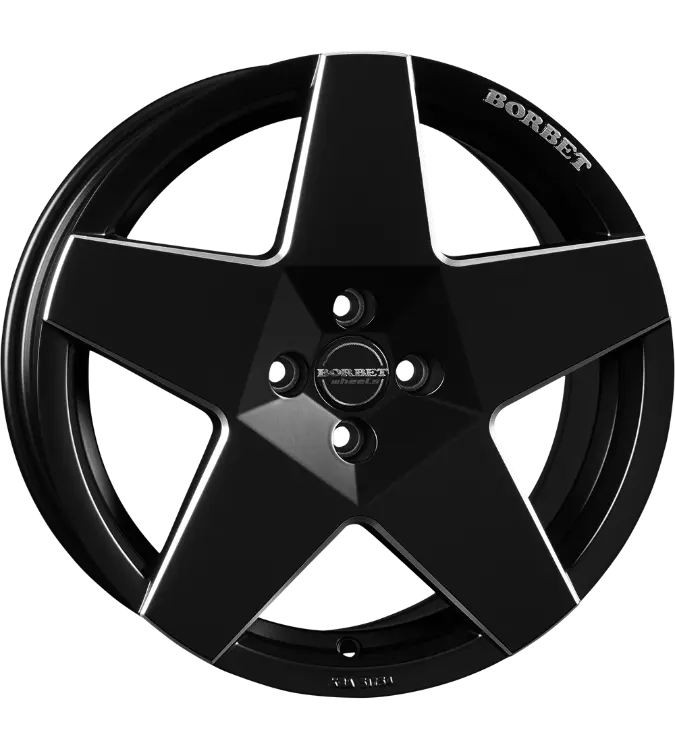 Borbet A NEU 4 black 7,50x17 4x108,00 ET15,00