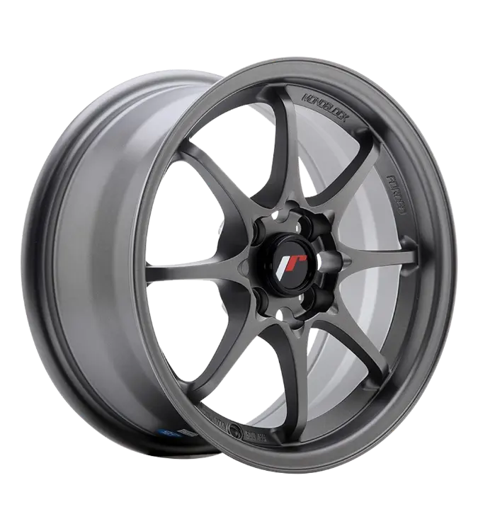 JR Wheels JR5 Matt Gun Metal 8,50x17 5x100,00 / 5x114,30 ET35,00