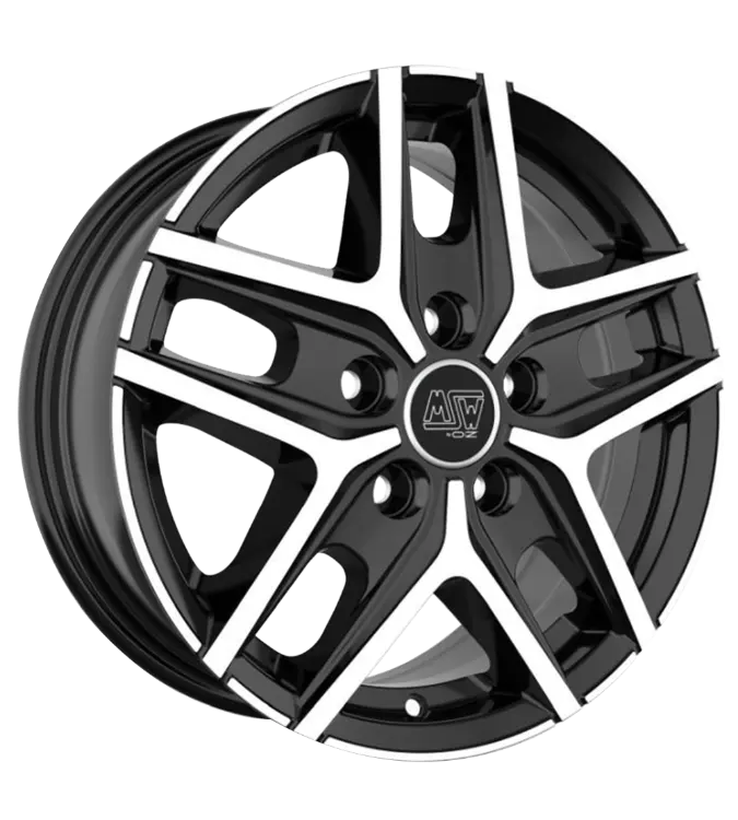 MSW 40 VAN Black Polished 6,50x16 5x120,00 ET60,00