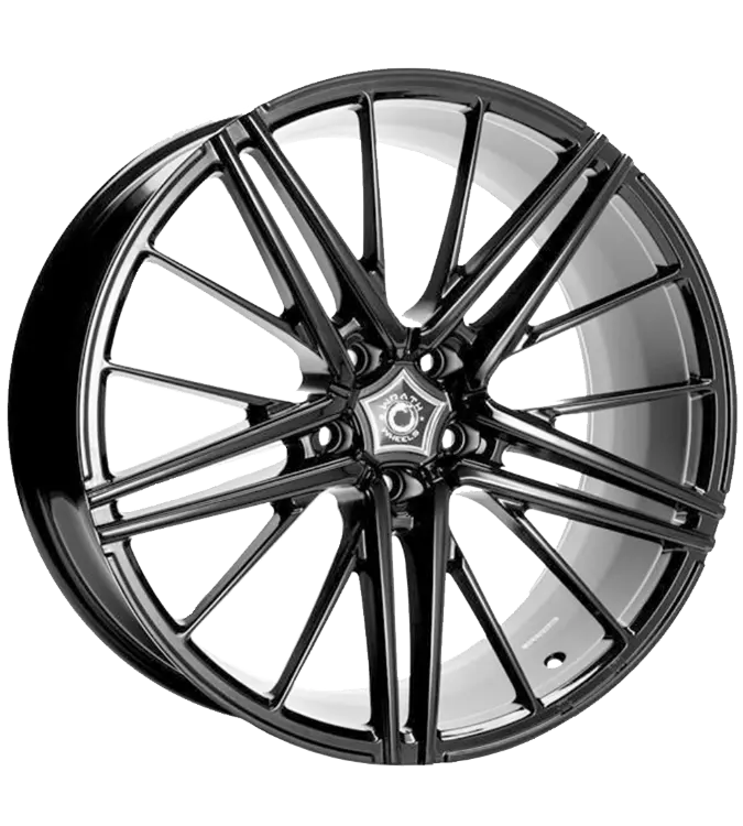 WRATH WHEELS WF-5 Black Gloss 8,50x20 5x112,00 ET40,00