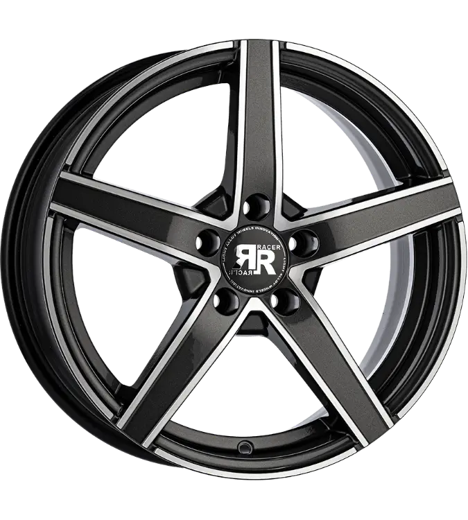 Racer ARTIC EVO Gun Metal Polished 7,00x17 4x100,00 ET37,00