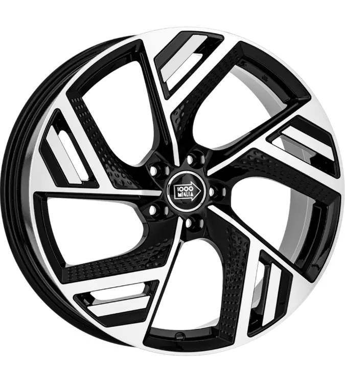 Mille Miglia MME5 Black Polished 8,00x20 5x112,00 ET32,00