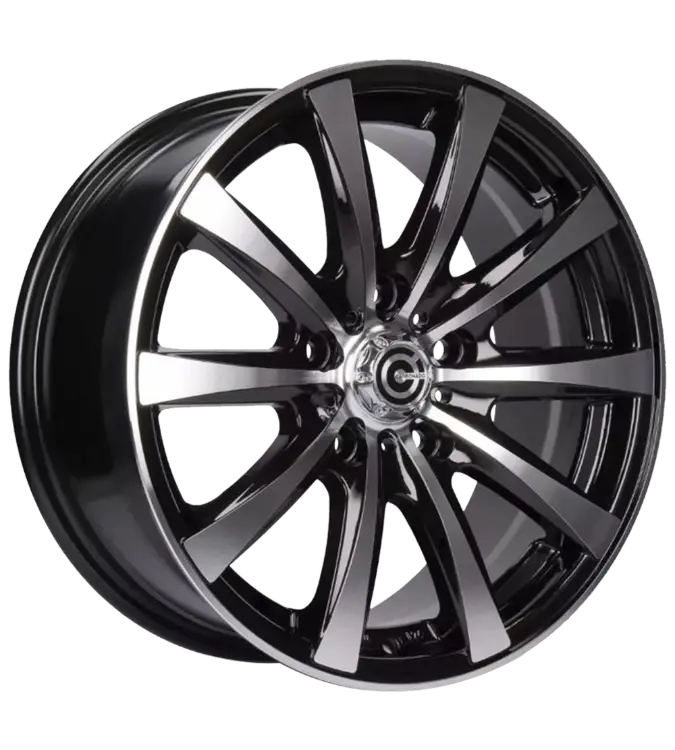 Carbonado Raven Black Polished 6,00x14 4x98,00 / 4x100,00 ET35,00