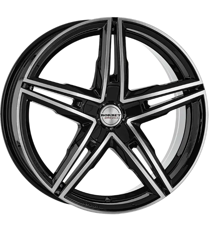 Borbet XRS black glossy 9,50x19 5x120,00 ET35,00