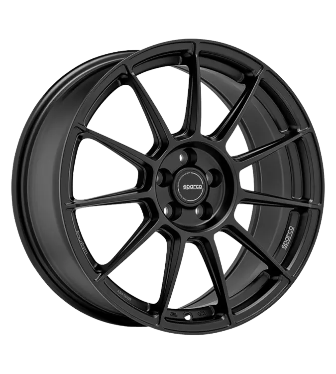 Sparco FF4 Matt Black 8,00x18 5x112,00 ET45,00