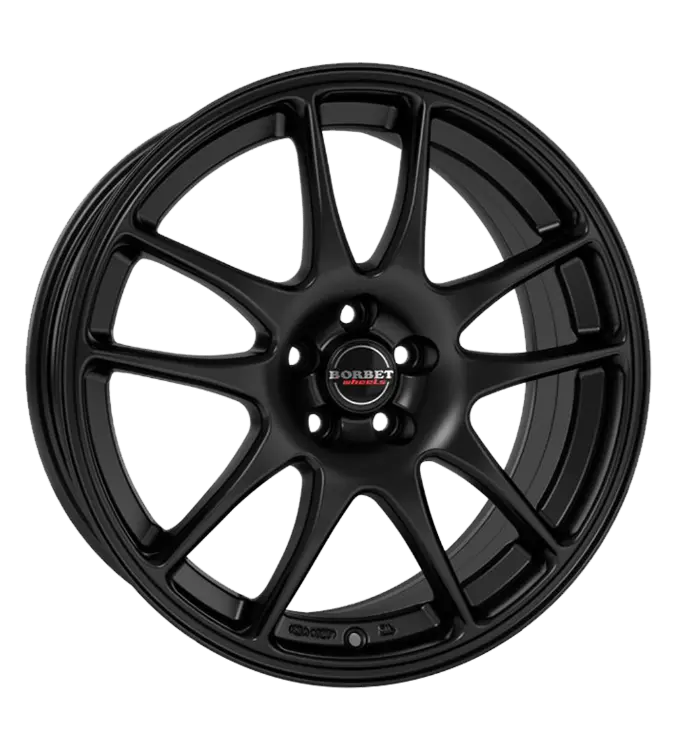 Borbet RS black matt 7,00x17 4x100,00 ET35,00