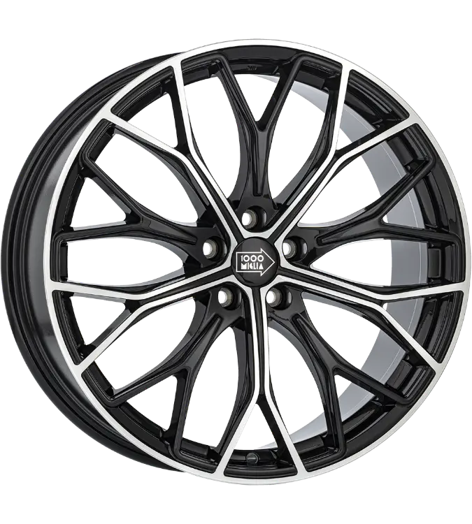 Mille Miglia MM1003 Black Polished 8,00x19 5x112,00 ET44,50