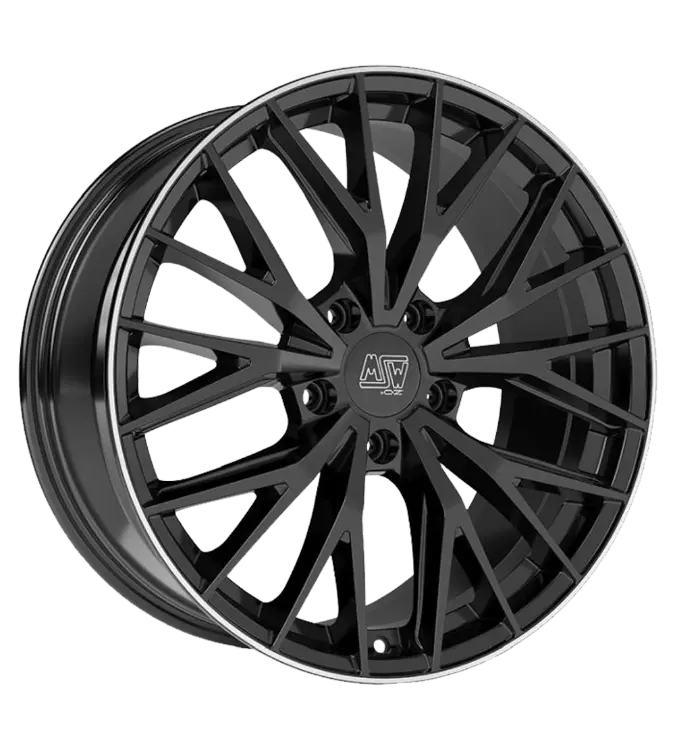 MSW 44 Gloss Black Diamond Lip 8,50x20 5x108,00 ET40,00