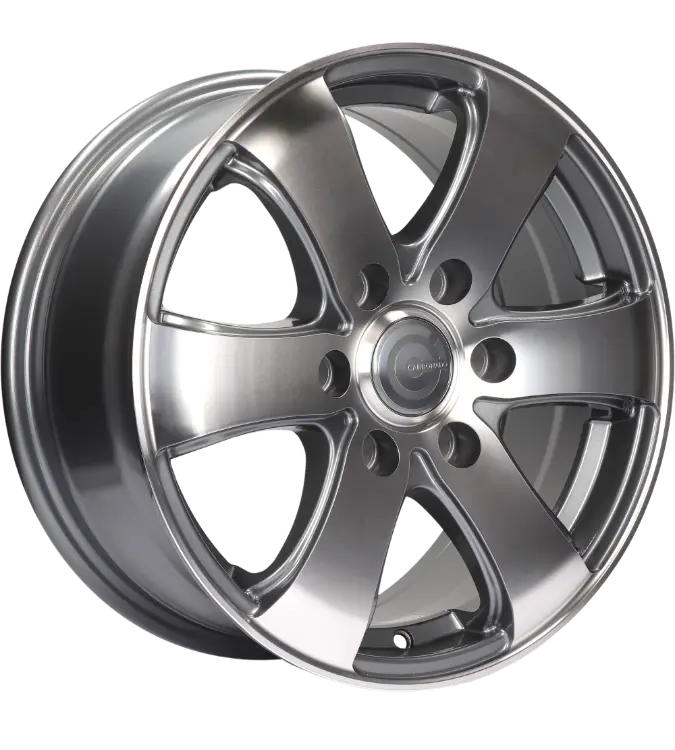 Carbonado Mammuth Anthracite Polished 7,00x16 6x130,00 ET50,00