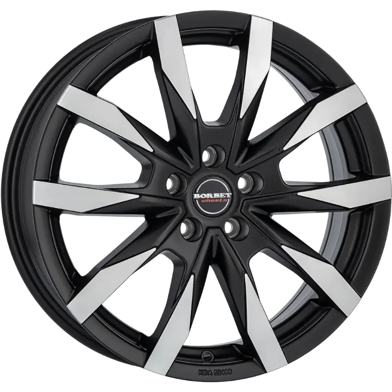 Borbet CW5 black polished 7,50x18 5x112,00 ET48,00