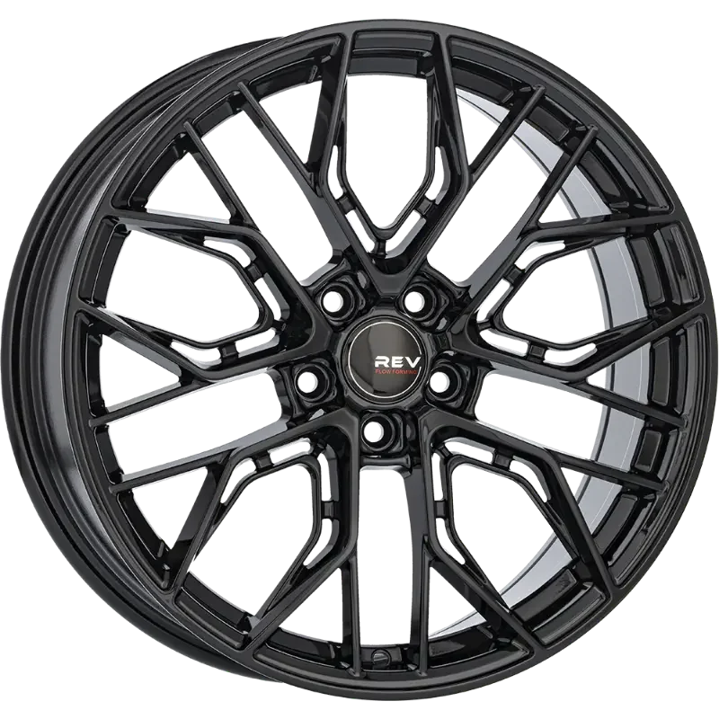REVATIVO Qube FF Gloss Black 8,00x18 5x112,00 ET45,00