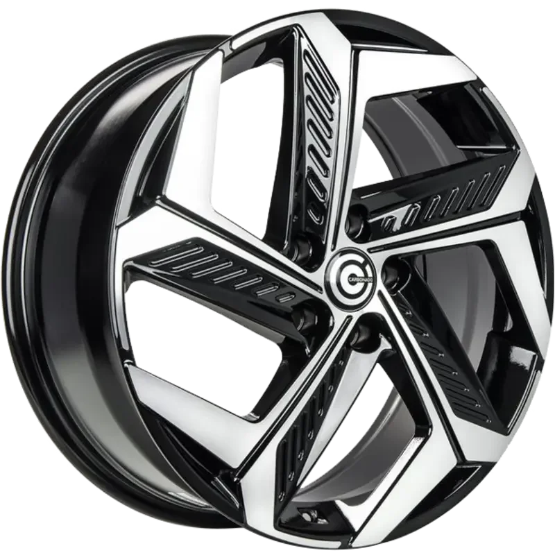 Carbonado Arctic Black Polished 7,00x18 5x114,30 ET50,00