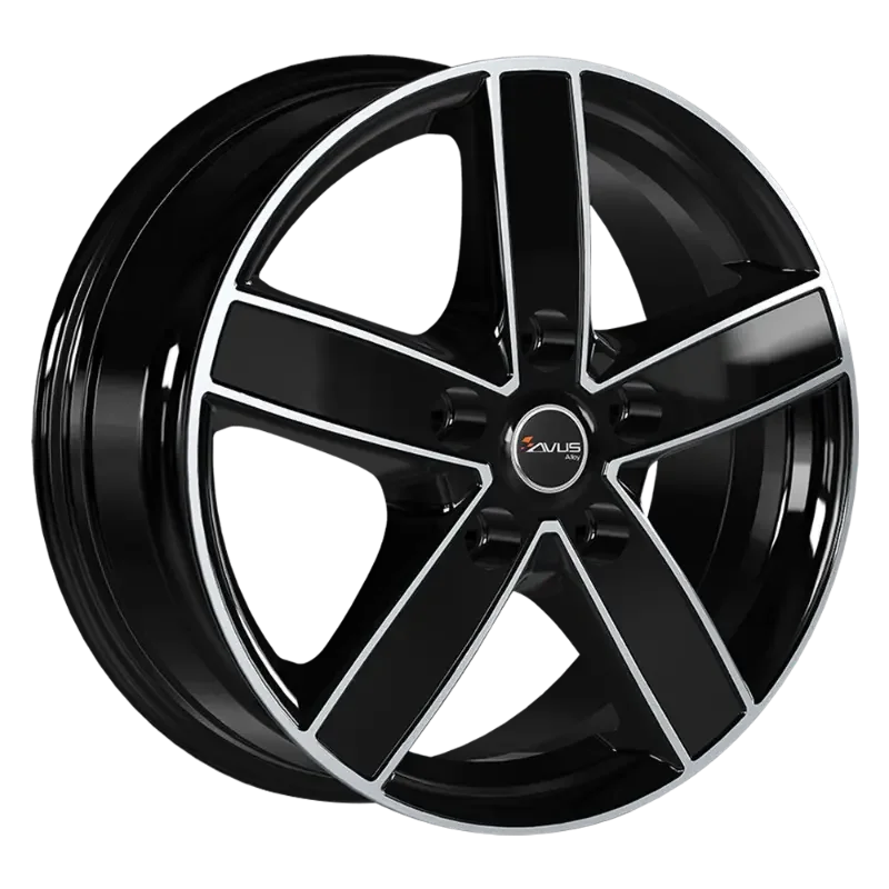 AVUS Racing AC-V51 - Black Polished 7,00x17 5x120,00 ET55,00