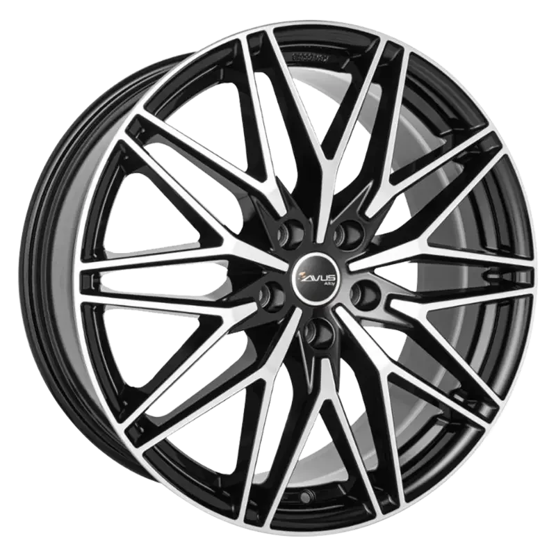 AVUS Racing AC-MB6 - Black Polished 8,50x20 5x112,00 ET50,00