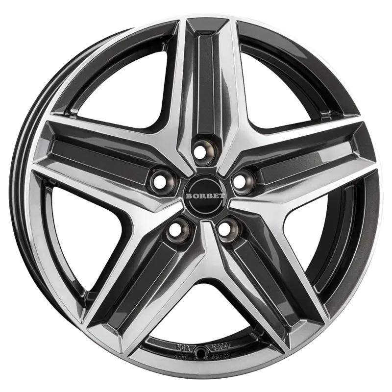 Borbet CWZ anthracite polished 7,50x18 5x118,00 ET53,00