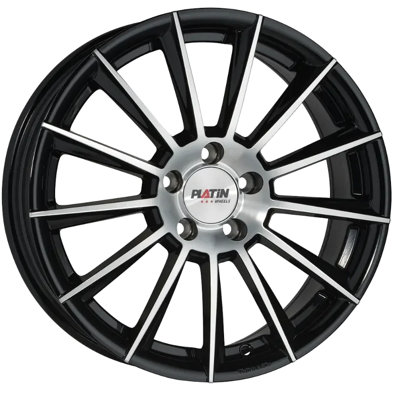 PLATIN Wheels P 74 Black Polished 7,00x17 5x112,00 ET44,00