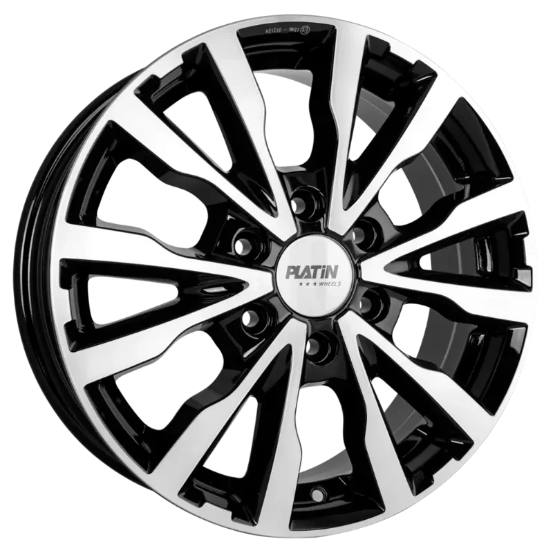 PLATIN Wheels P 86 Black Polished 6,50x17 6x130,00 ET54,00