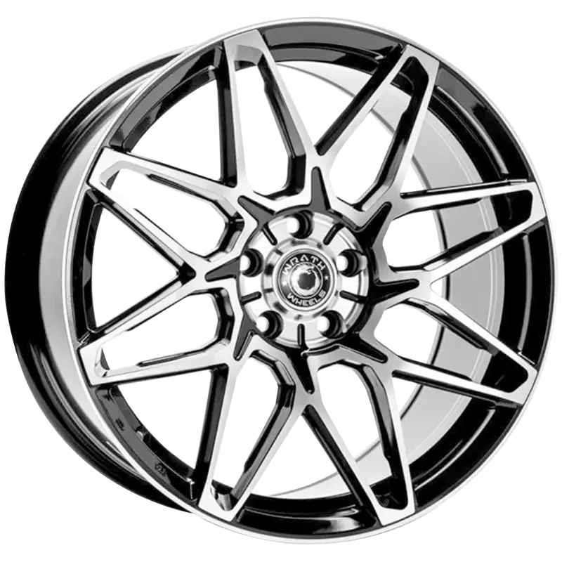WRATH WHEELS WF-6 Black Polished 8,00x18 5x120,00 ET35,00