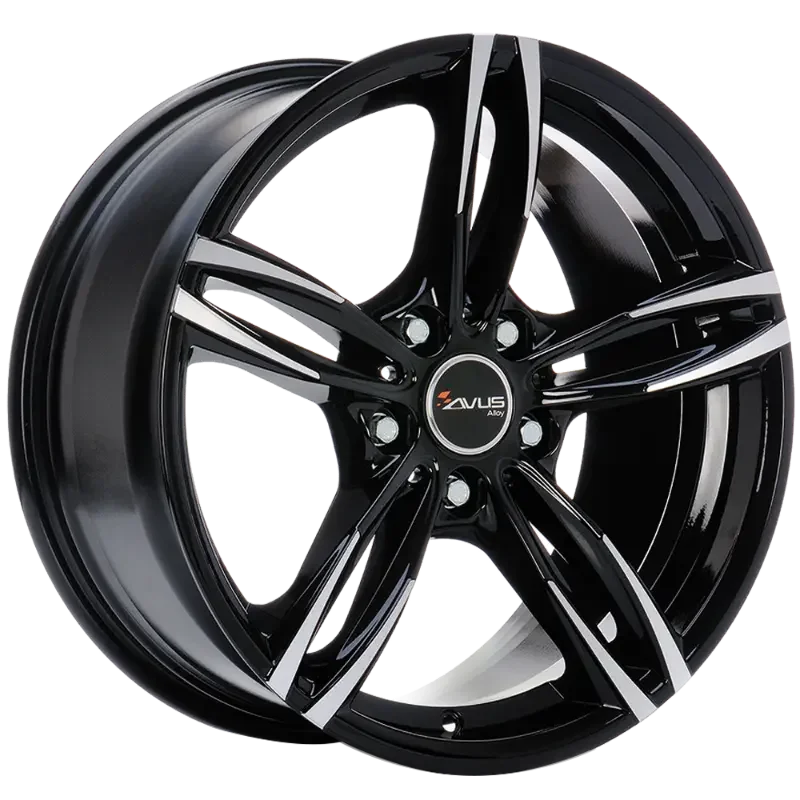 AVUS Racing AC-MB3 - Black Polished 7,50x17 5x120,00 ET32,00