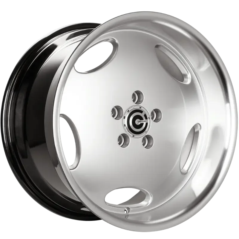 Carbonado Vintage Diamond Hyper Silver Lip Polished 9,50x18 5x112,00 ET35,00