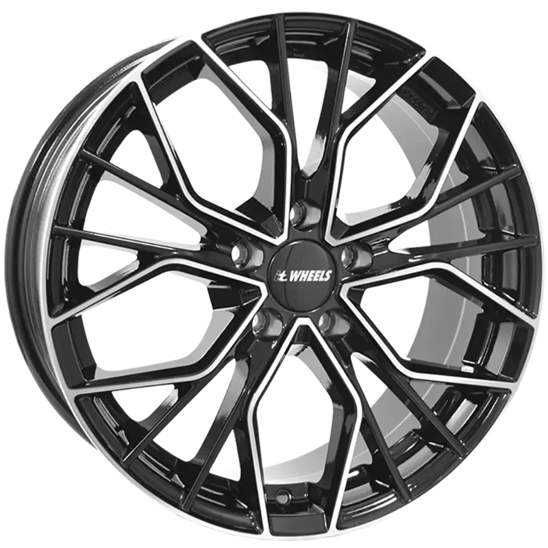 itWHEELS Tiara Black Polished 8,50x20 5x114,30 ET40,00