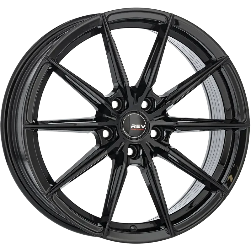 REVATIVO Nova FF Gloss Black 8,00x18 5x114,30 ET40,00