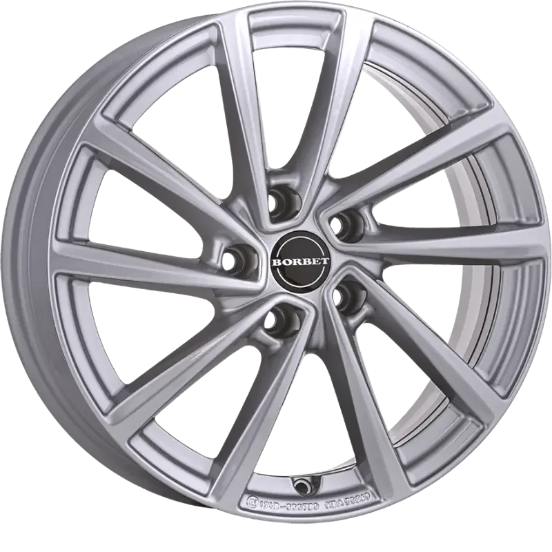 Borbet V crystal silver 7,00x18 5x112,00 ET45,00