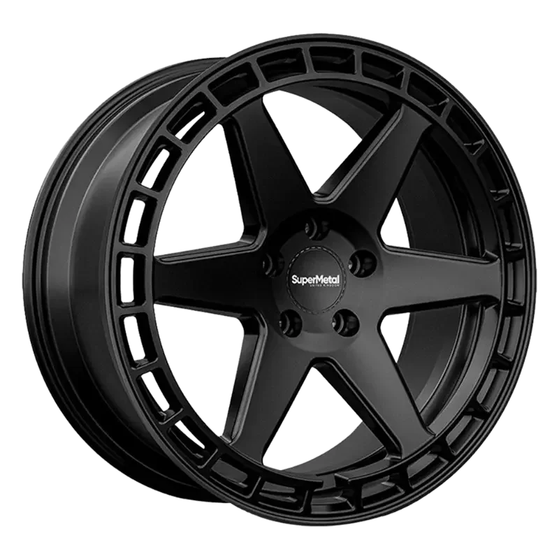 SuperMetal Charger Black matt 9,00x20 6x120,00 ET40,00
