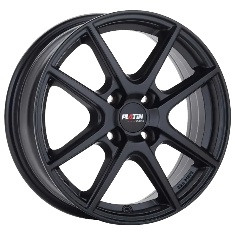 PLATIN Wheels P 73 Matt Black 6,00x15 4x100,00 ET38,00