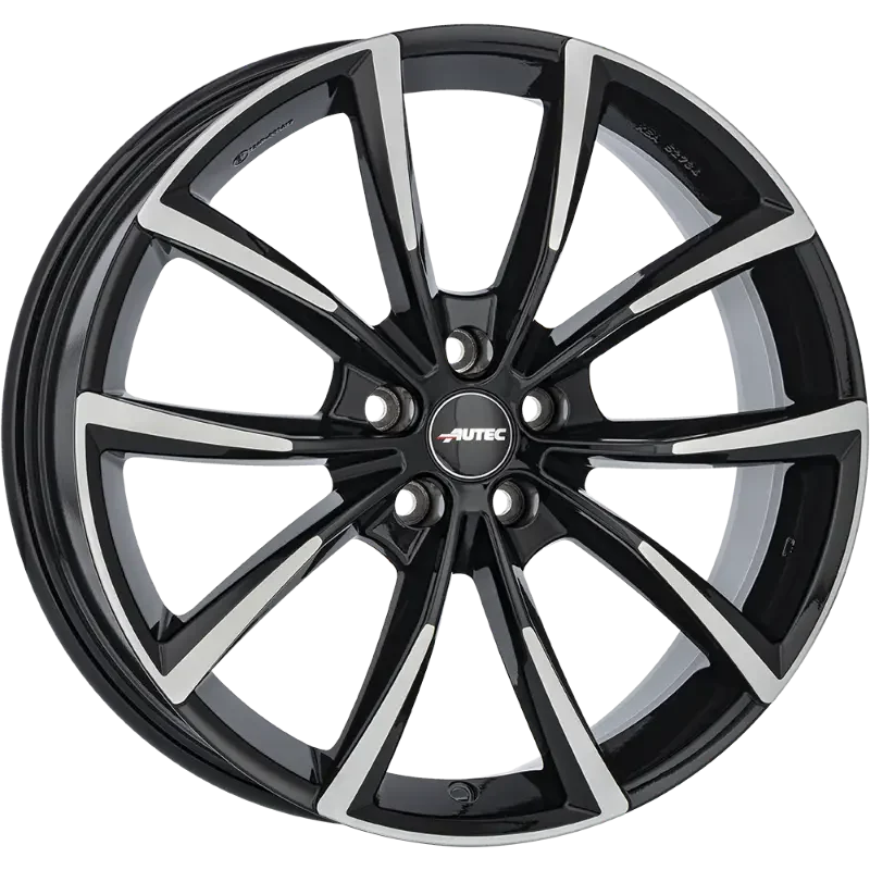 Autec Astana Black Polished 7,00x17 5x112,00 ET49,00