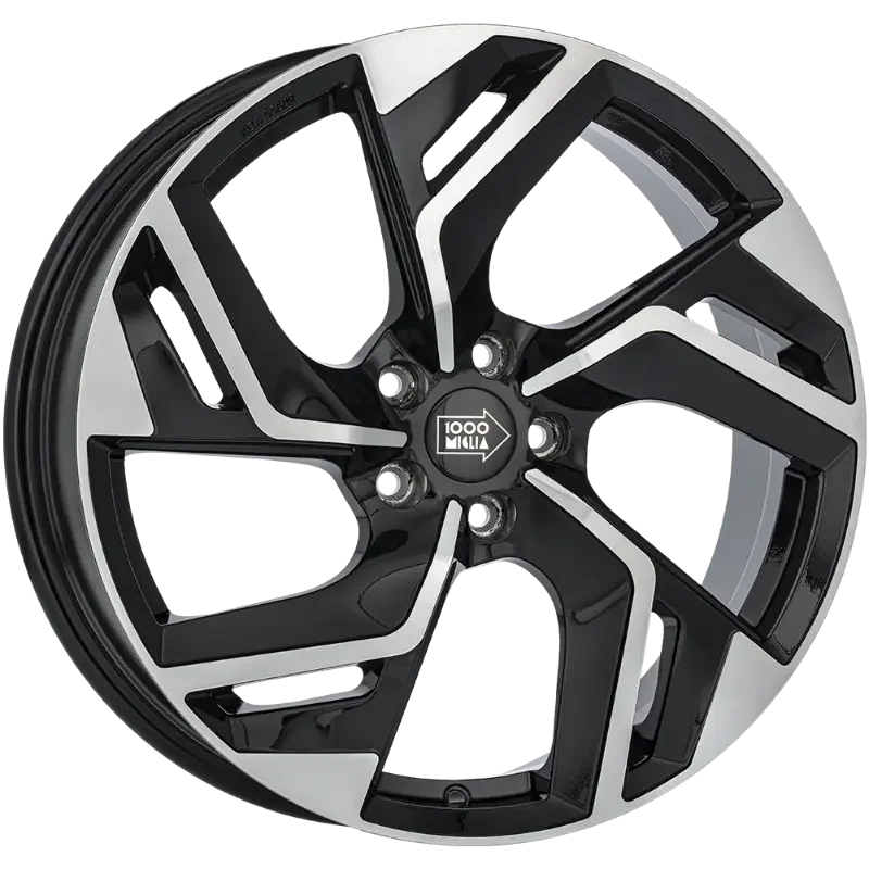 Mille Miglia MM1031 Black Polished 7,50x19 5x114,30 ET40,00