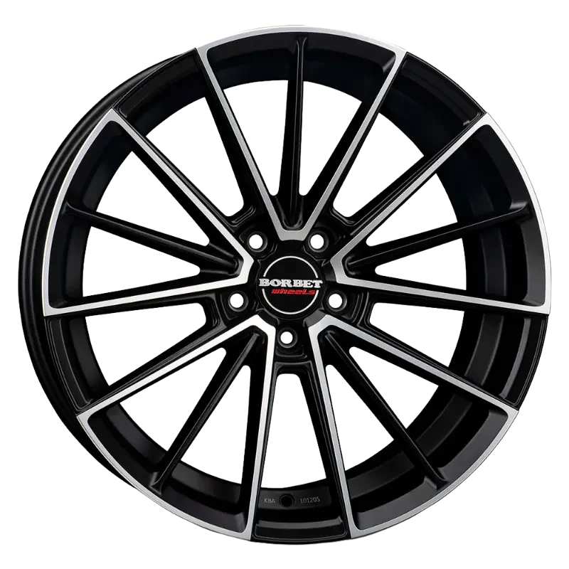Borbet FB2 black polished matt 8,50x19 5x114,30 ET50,00