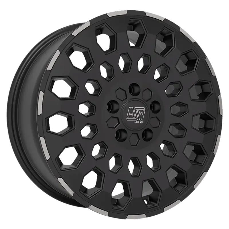 MSW 99 VAN Matt Black Lip Polished 7,50x18 5x120,00 ET43,00