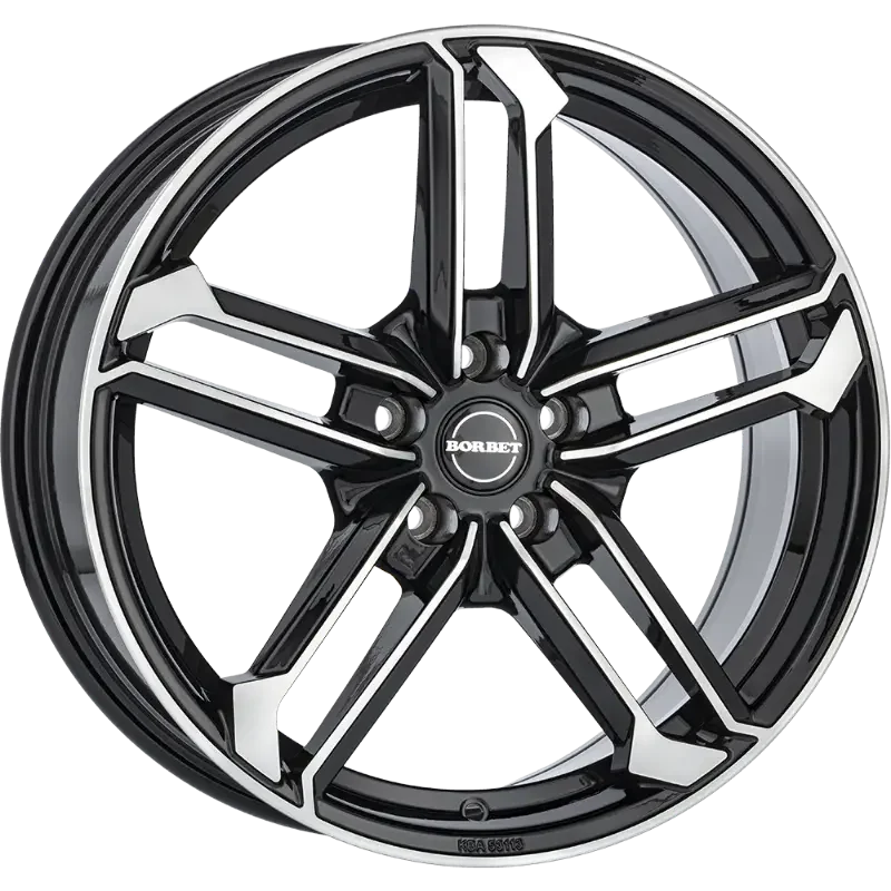 Borbet ATX black polished 8,50x20 5x112,00 ET45,00