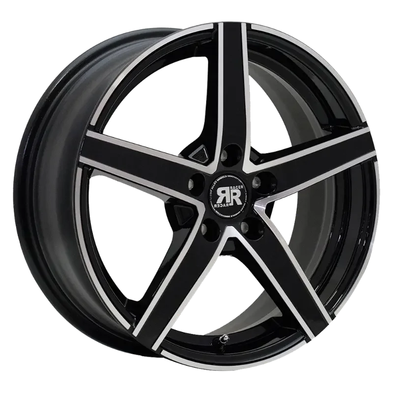 Racer ARTIC EVO Bright Black Machined 7,00x17 5x100,00 ET42,00