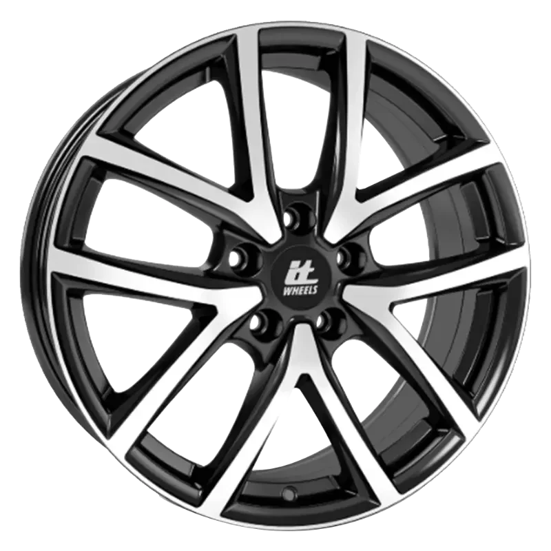 itWHEELS Mira Black Polished 6,50x16 5x100,00 ET40,00