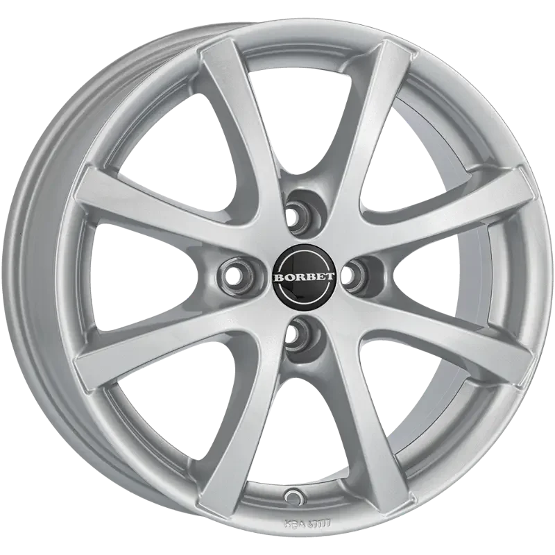 Borbet LV4 silver 5,50x14 4x100,00 ET43,00