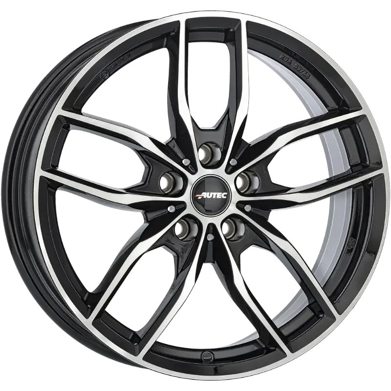 Autec Bavaris Black Polished 6,50x16 5x112,00 ET22,00