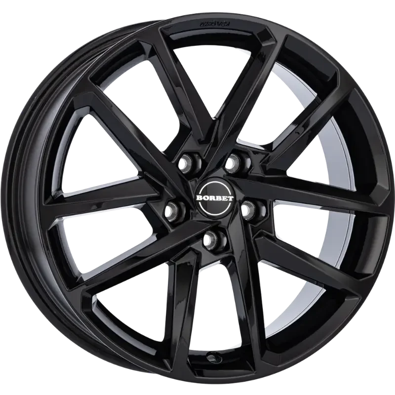 Borbet N black glossy 8,00x19 5x108,00 ET43,00