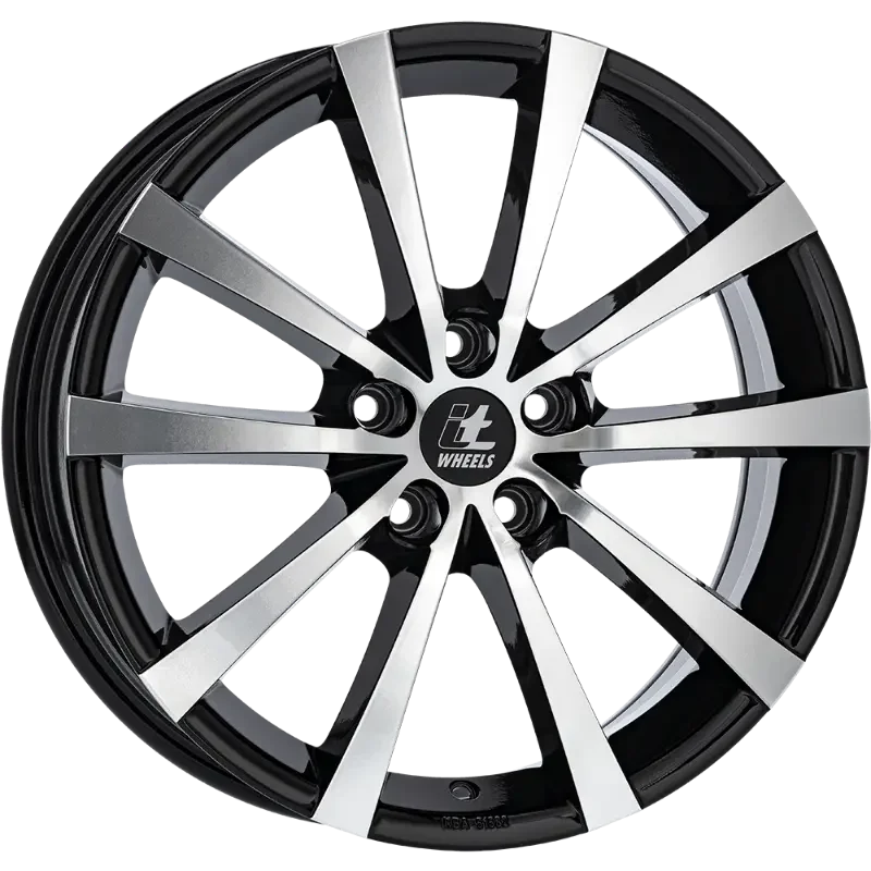 itWHEELS Alice Black Polished 7,50x18 5x100,00 ET40,00