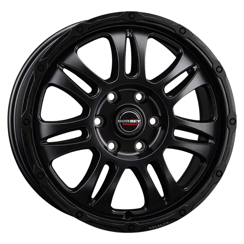 Borbet CW8 black matt 8,00x18 5x120,00 ET52,00