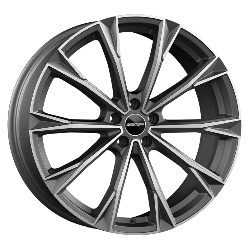 GMP Italia TOTALE Matt Anthracite Diamond 10,50x22 5x114,30 ET48,00