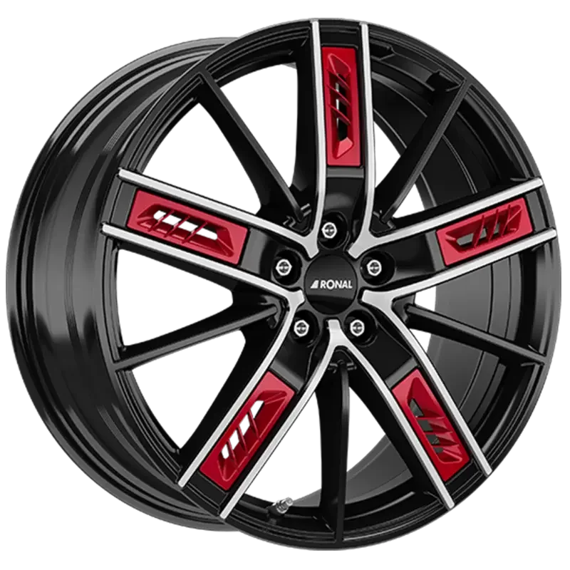 Ronal R67 Jetblack Red Diamond 8,50x20 5x112,00 ET30,00