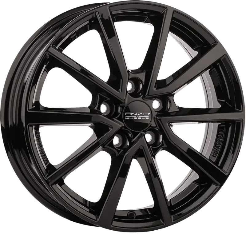ANZIO Vec Black Gloss 6,50x16 4x108,00 ET38,00