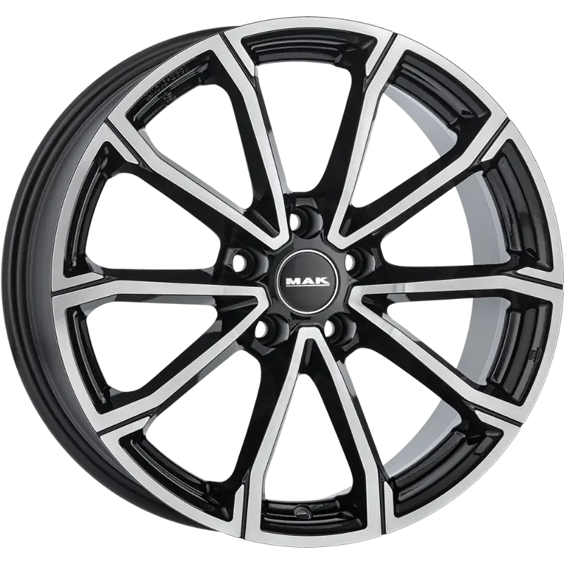 MAK DaVinci Black Mirror 7,00x18 5x114,30 ET40,00
